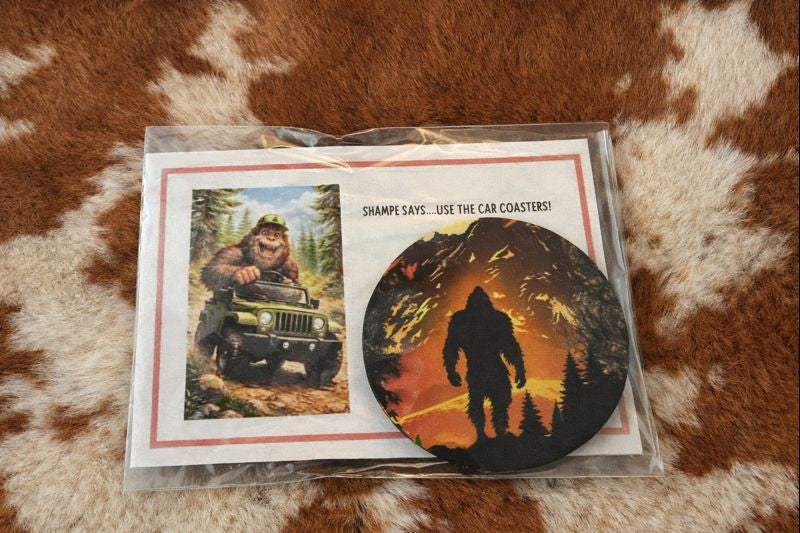 Shampe Says… Use the Car Coasters! (Set of 2)