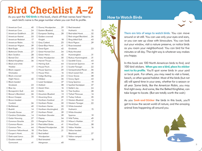 The Birder's Logbook: A Seek-and-Sticker Book for Budding Ornithologists