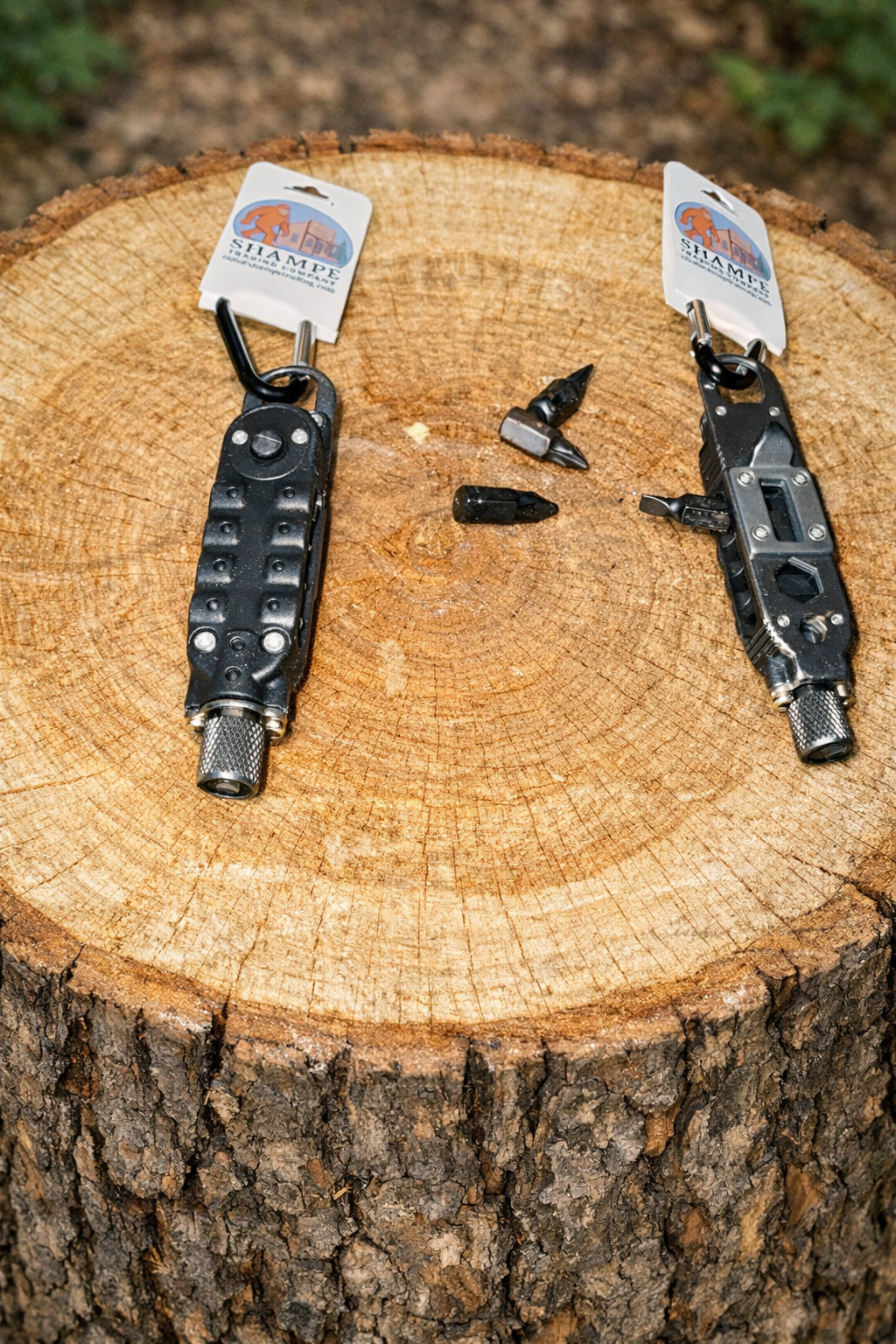 Shampe Screwdriver Multitool with Flashlight – Pocket-Sized