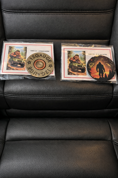 Shampe Says… Use the Car Coasters! (Set of 2)