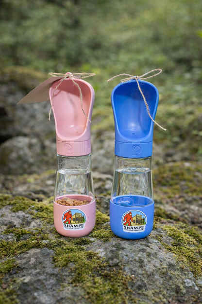 SHAMPE Portable Dog Water & Treat Bottle