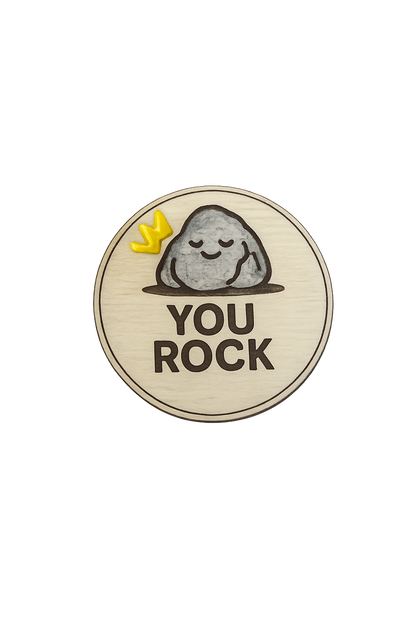 YOU ROCK – Shampe Pocket Encouragement Token