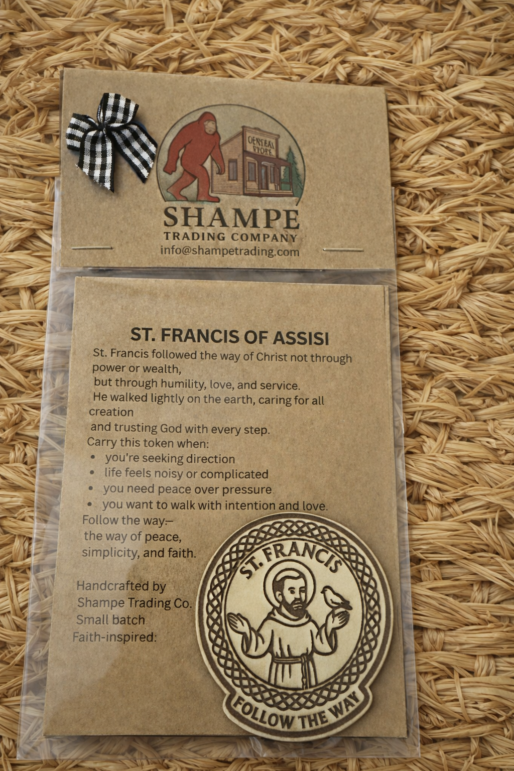 Shampe St. Francis of Assisi – “Follow the Way” Token