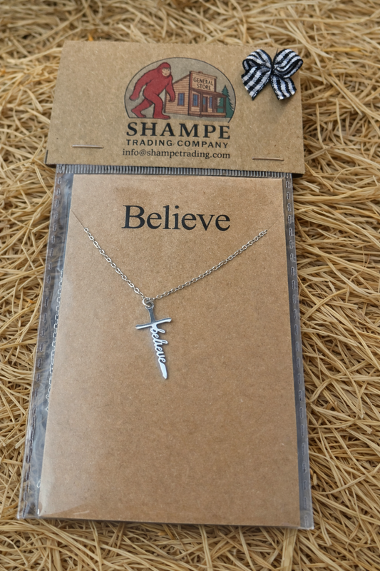 Believe Necklace – Simple Faith, Everyday Strength