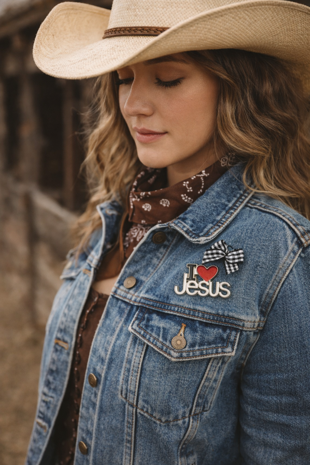 I ❤️ Jesus Enamel Pin
