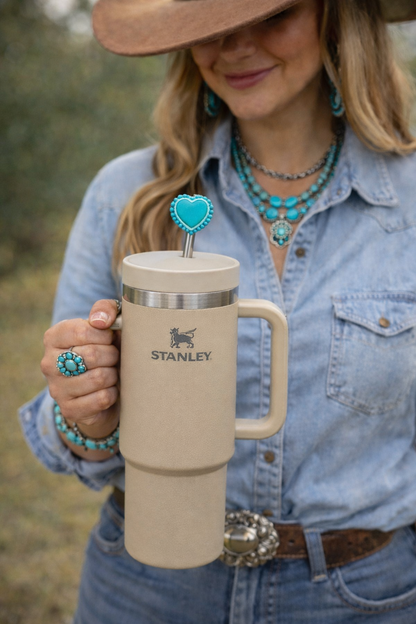 SHAMPE Straw Toppers (2-Pack) — Western Cutie Edition