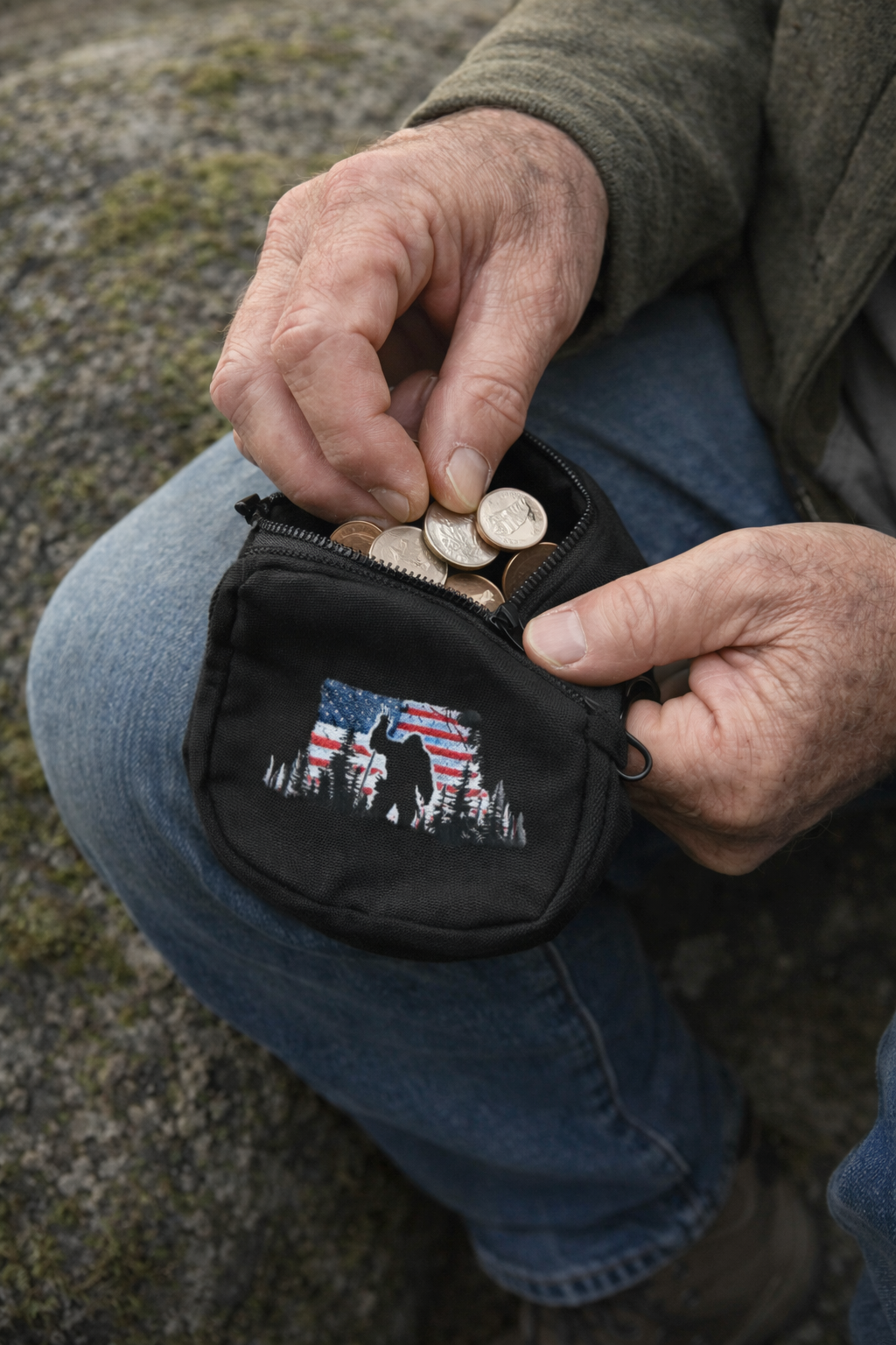 Shampe Bigfoot “Pocket Stash” Mini Pouch