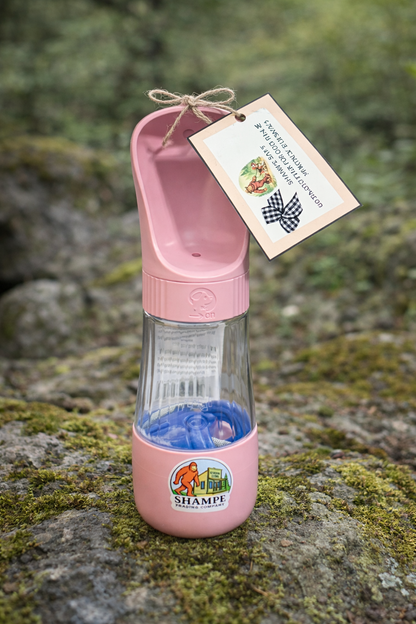 SHAMPE Portable Dog Water & Treat Bottle