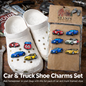 🚗 Car & Truck Shoe Charms Set for Clogs | Route 66 Auto Charms