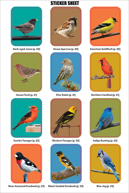 The Birder's Logbook: A Seek-and-Sticker Book for Budding Ornithologists