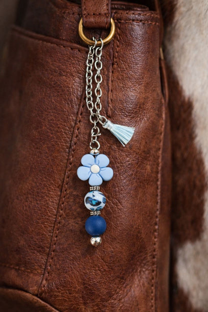 Shampe Handmade Flower Charm Keychains