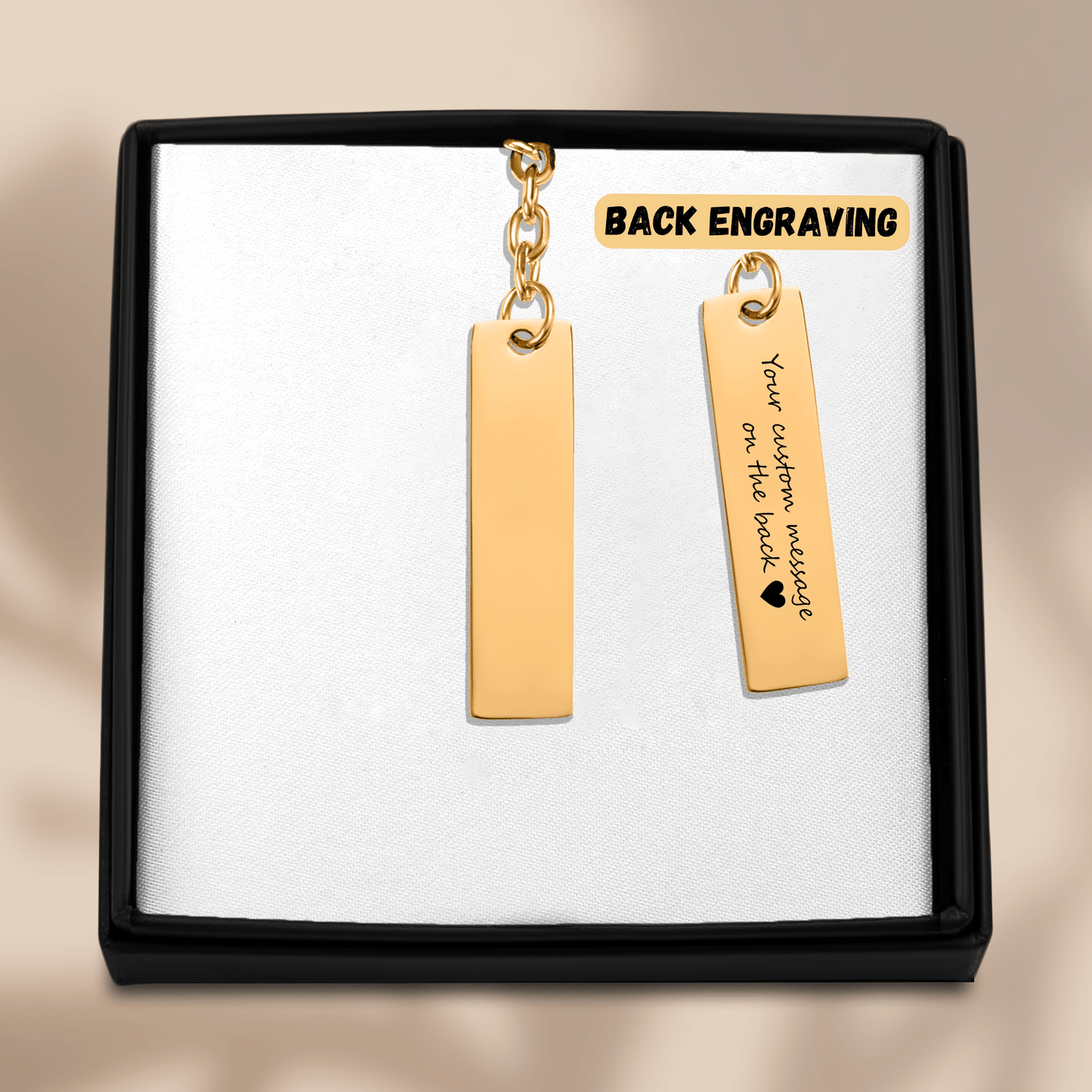 Vertical Bar Keychain