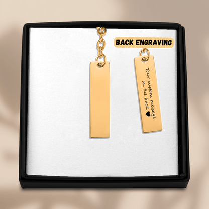 Vertical Bar Keychain