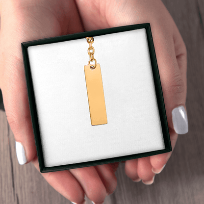 Vertical Bar Keychain